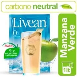 Jugo En Polvo Livean Manzana Verde