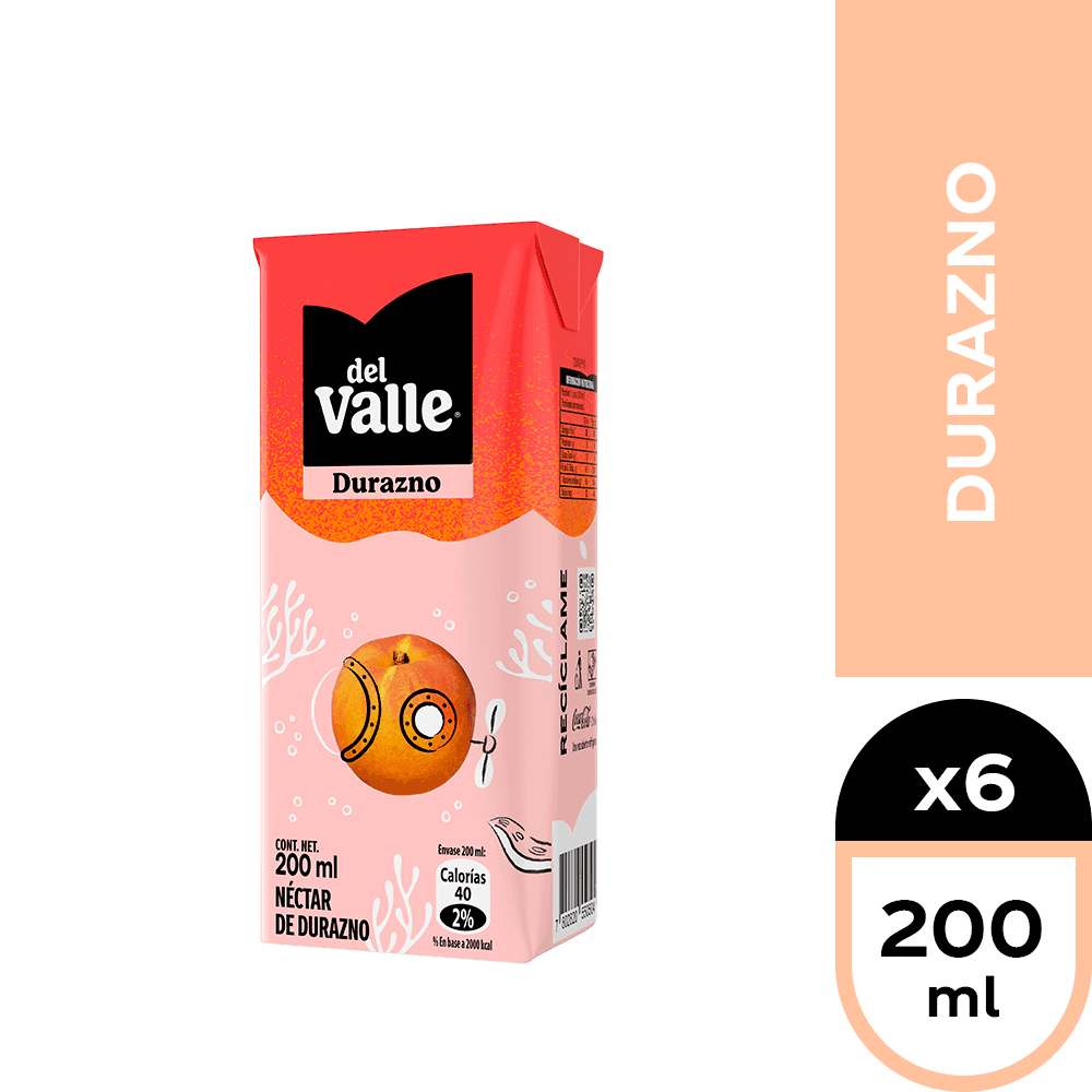 Jugo Del Valle Durazno 200 Ml