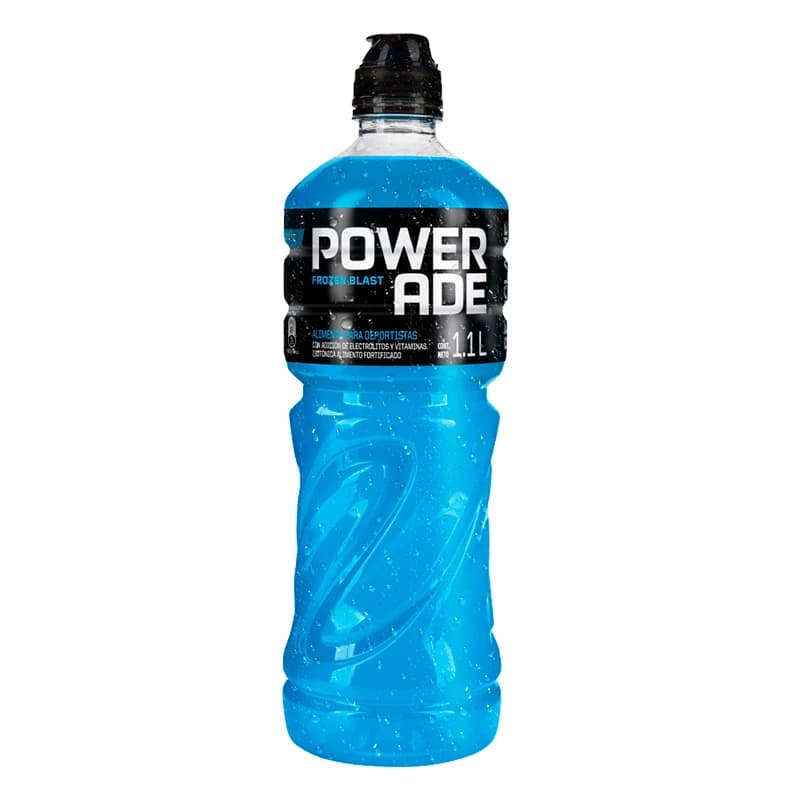 Bebida Isotonica Powerade Frozen Blast Desechable 1.1 L