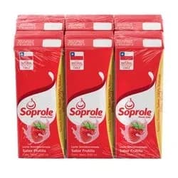 Leche Soprole Frutilla 200 Ml