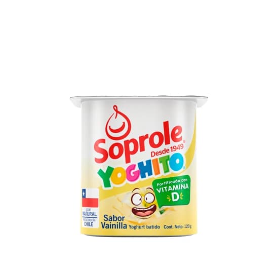 Yogurt Yoghito Soprole Vainilla 120 G