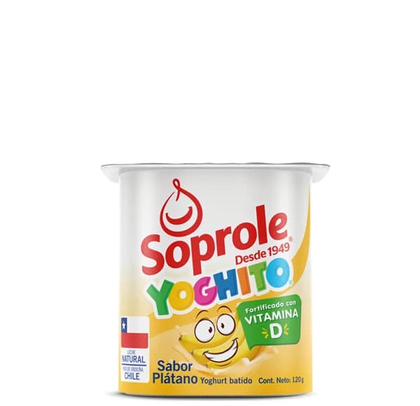 Yogurt Batido Yoghito Soprole Frutilla 115 G