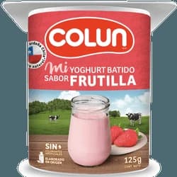 Yogurt Colun Frutilla 125 G