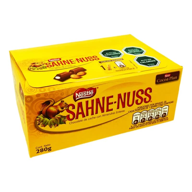 Chocolate Sahne-Nuss Nestle 14 G