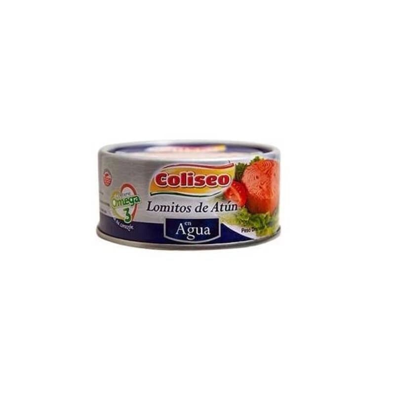Conserva Atun Coliseo Lomitos De Atun En Agua 142 G