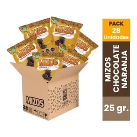 Galleta Mizos Chocolate Naranja 25G