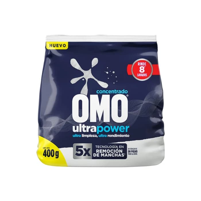 Detergente Omo Ultrapower 400 Ml