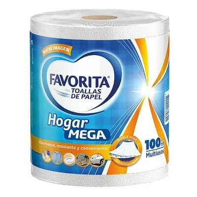 Papel Favorita Toalla Dh Rollo Multiuso 22 Mts