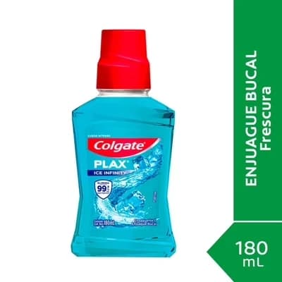Enjuague Bucal Colgate Plax Ice Infinity 180 Ml