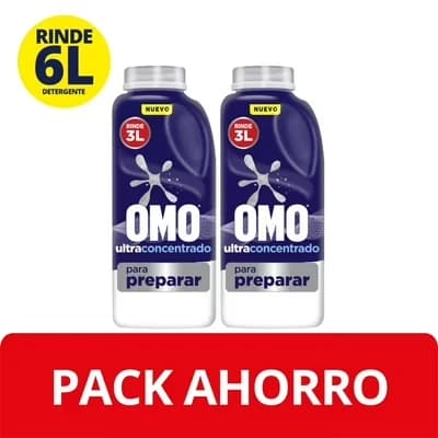 Detergente Omo Ultra Concentrado 500 Ml