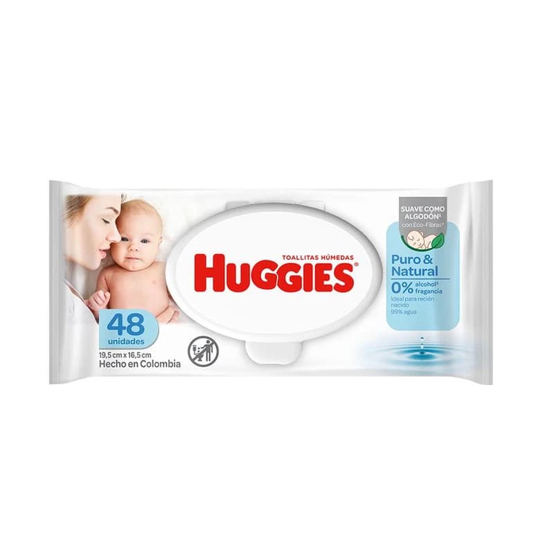 Toallitas Humedas Con Tapa Huggies 48 Un