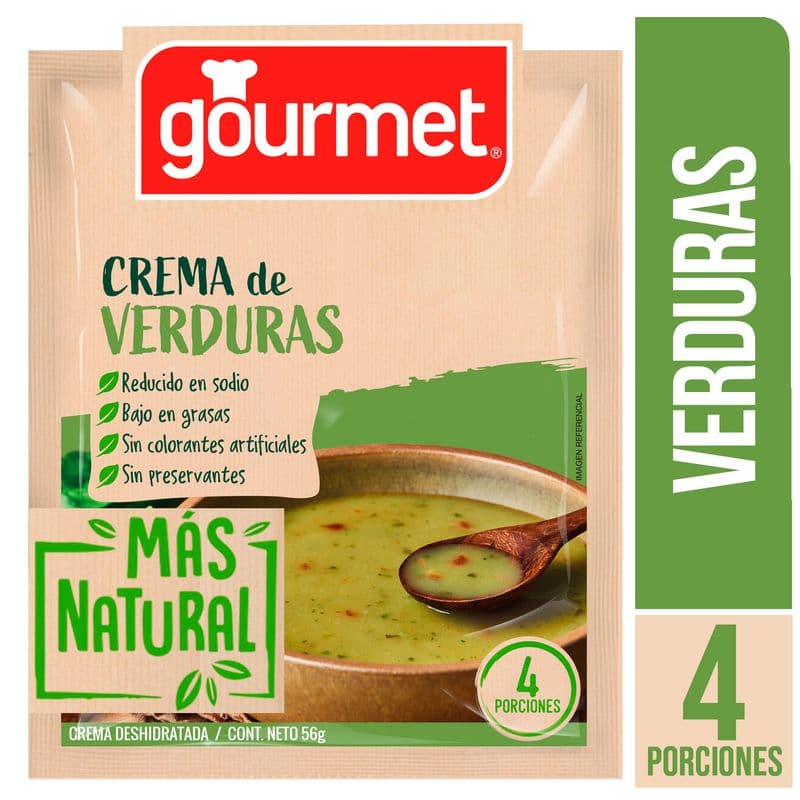 Crema Gourmet Verduras 56 G