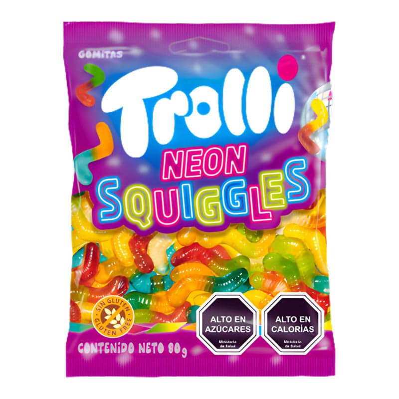 Caramelo Trolli Neon 80 G
