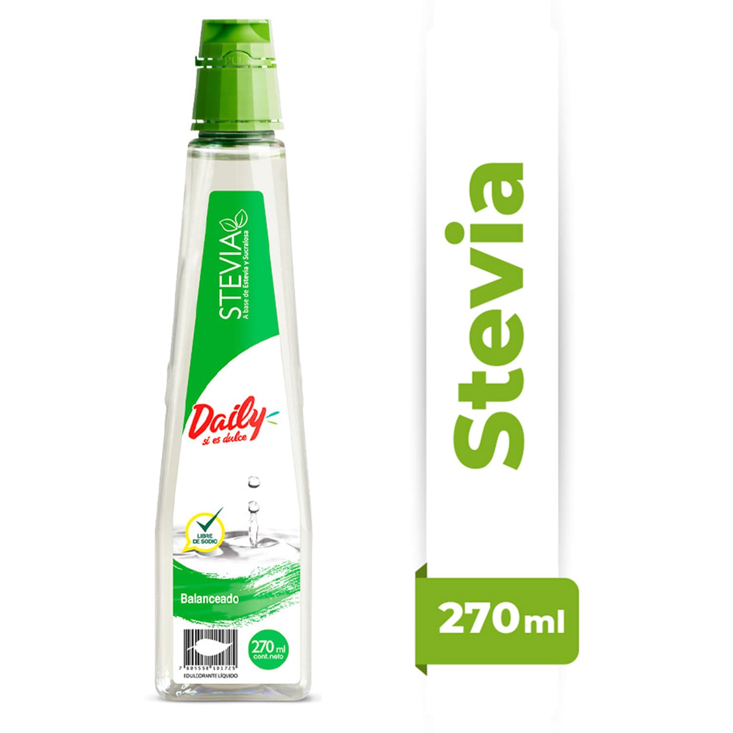 Endulzante Estevia Daily 270 Ml