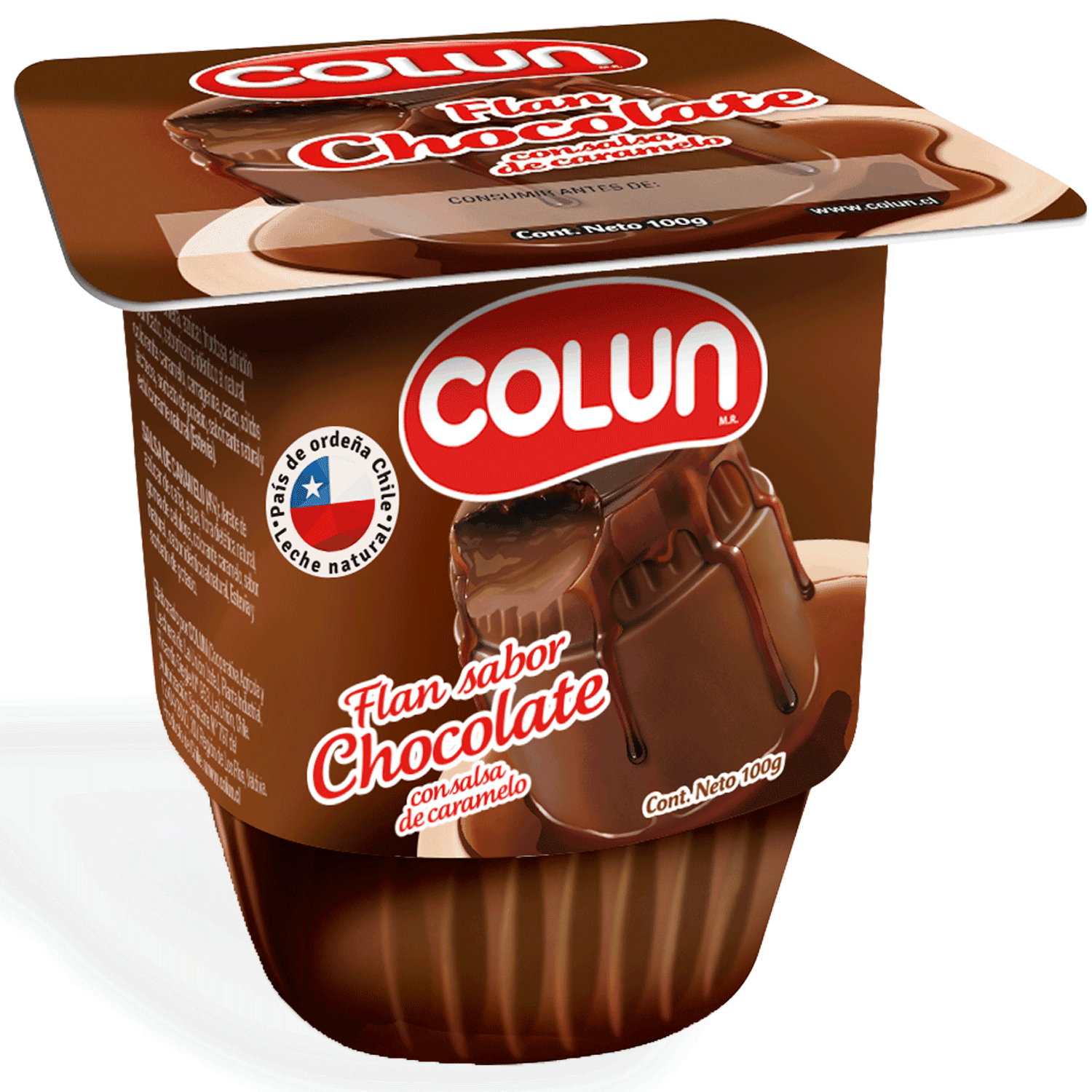 Flan Colun Chocolate 100 ML