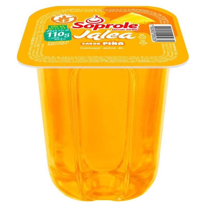 Postre Jalea Soprole Pina 110 G
