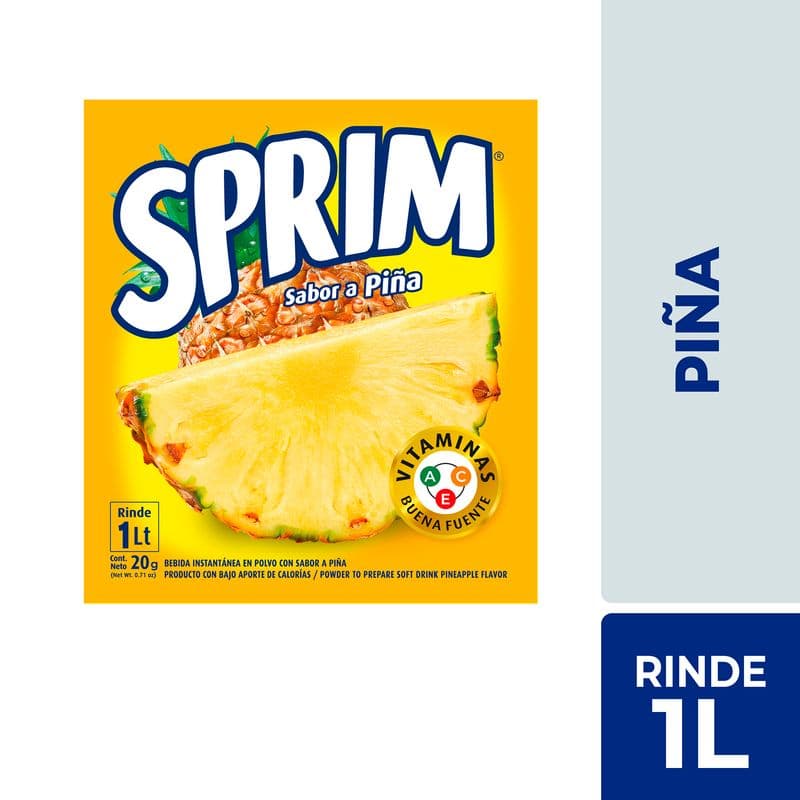 Jugo en Polvo Sprim Pina