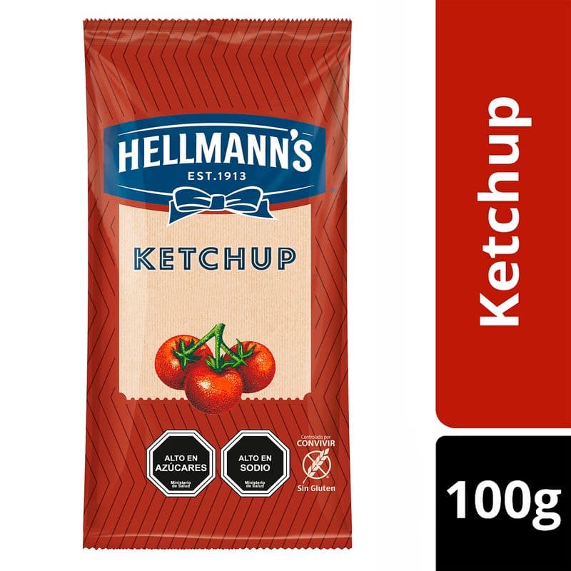 Ketchup Hellmanns 100 G