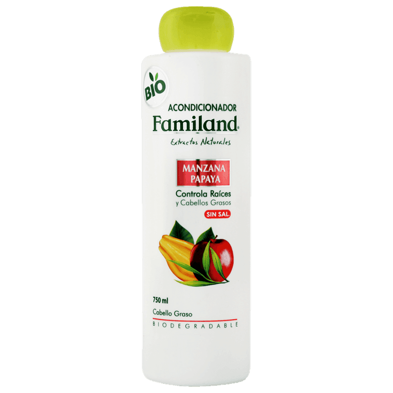 Acondicionador Familand Manzana Papaya 750 Ml