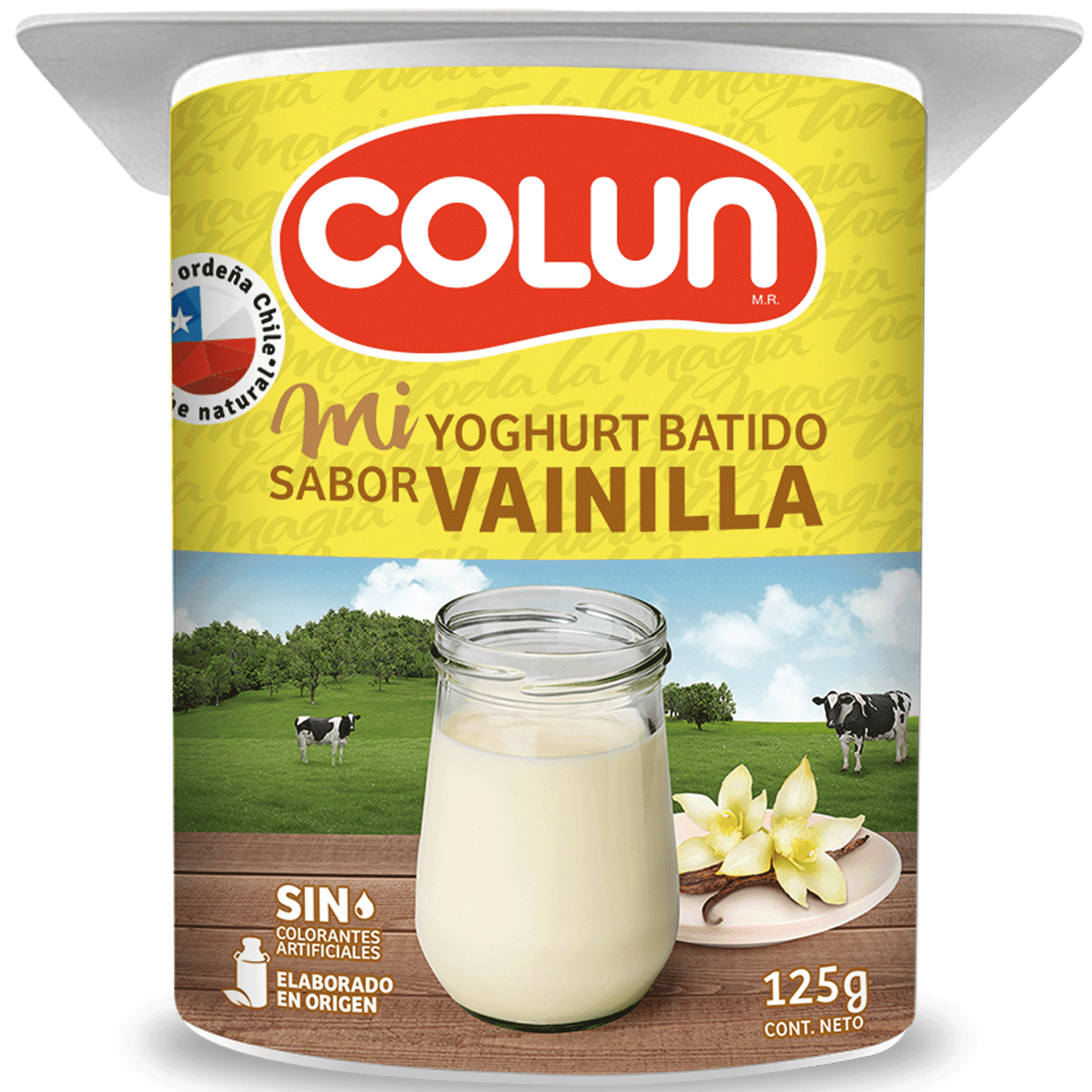 Yogurt Colun Vainilla 125 G