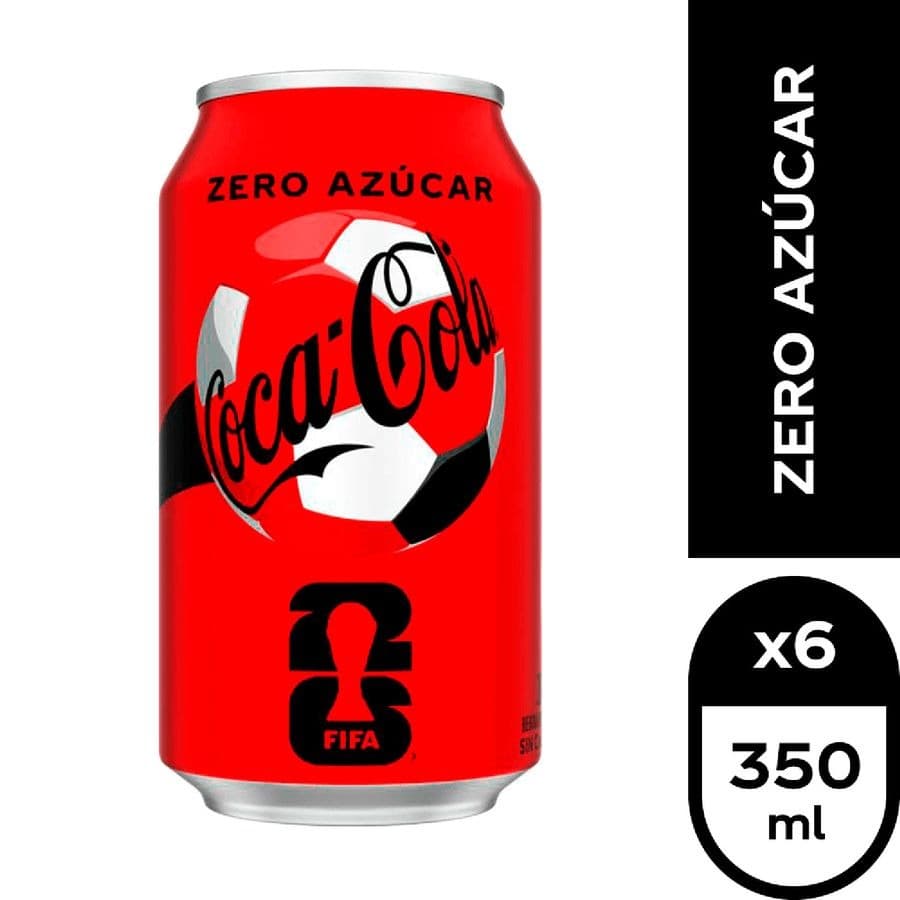 Bebida Coca-Cola Zero Lata 350 Ml