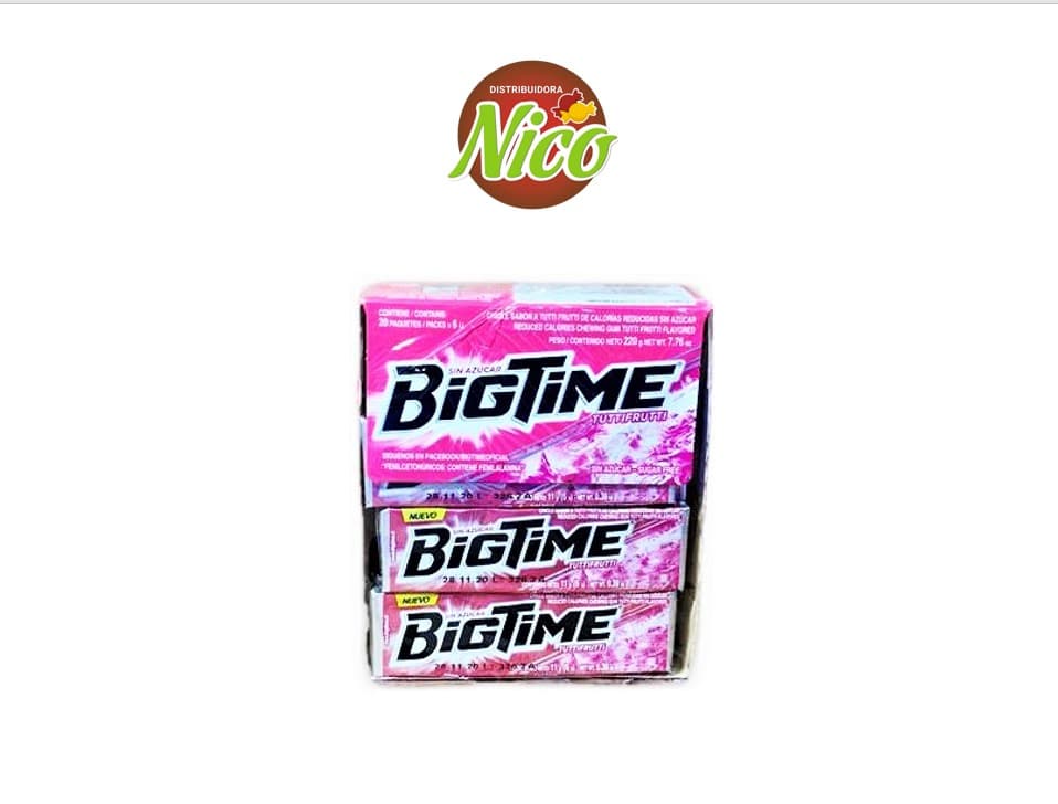 Chicle Bigtime Sandia 11 G