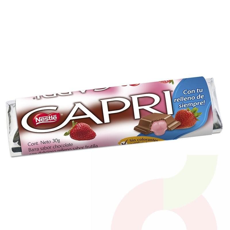 Chocolate Capri Nestle Frutilla 30 G