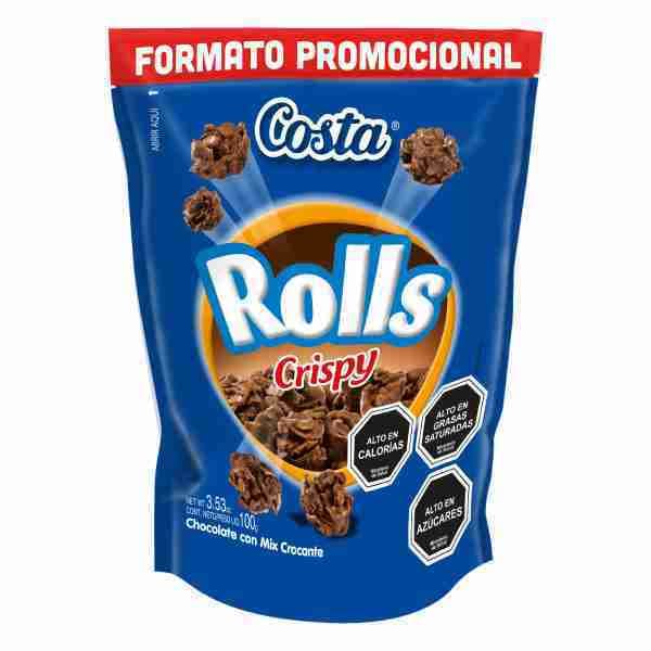 Chocolate Rolls Crispy 100g