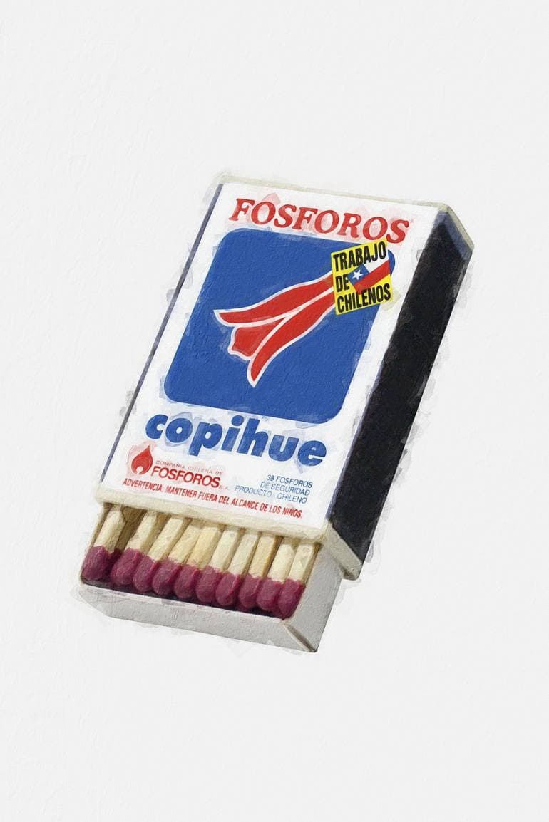 Fosforos Copihue Individual