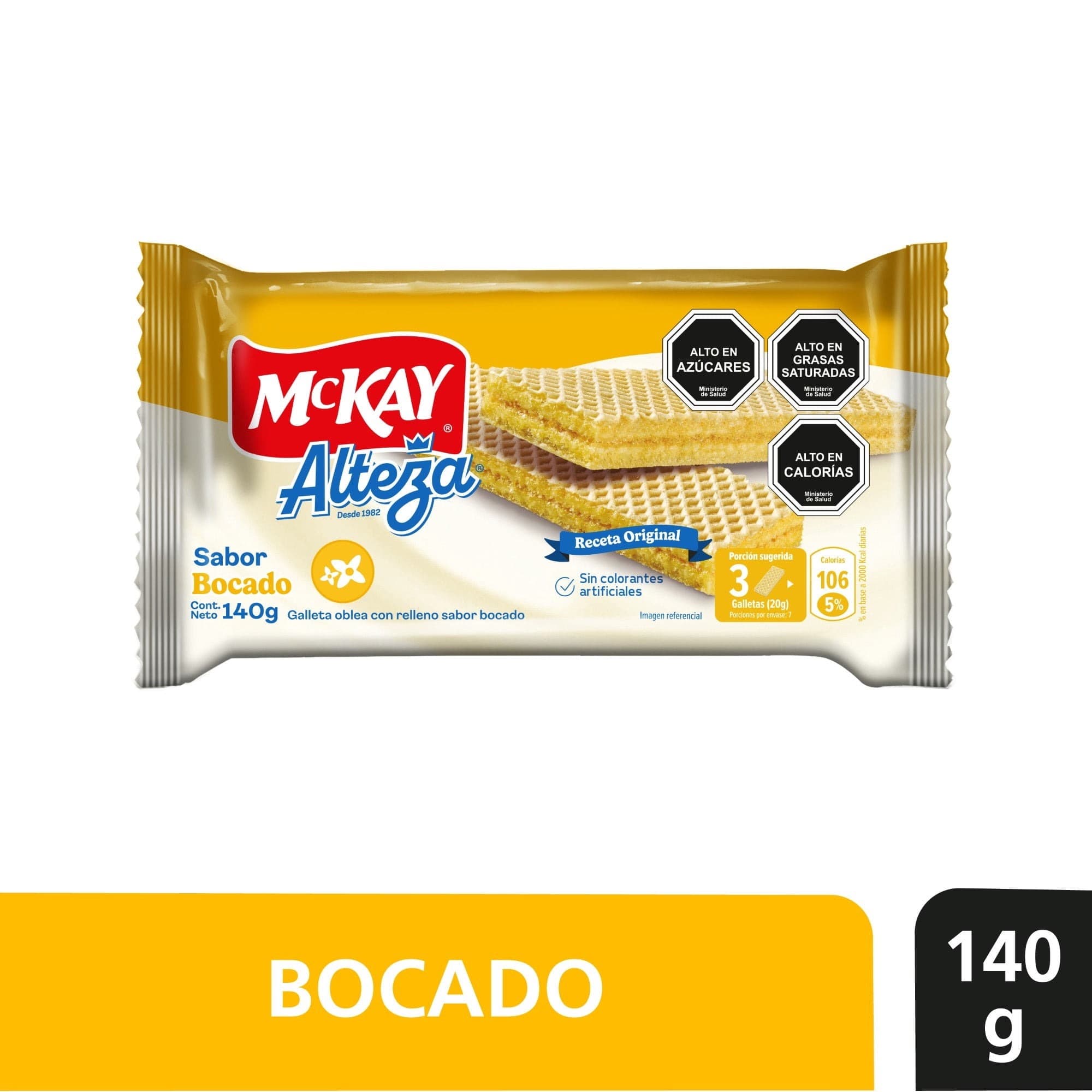 Galleta Alteza Mckay Bocado 140 G