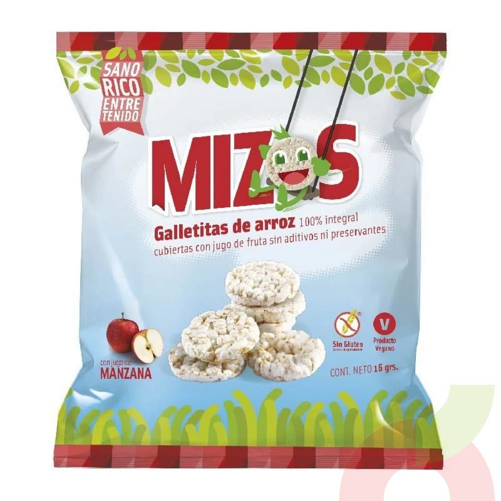 Galleta Arroz Manzana