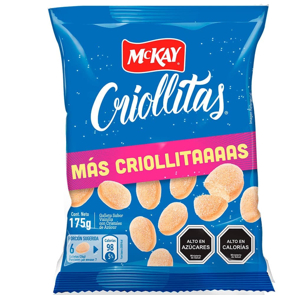 Galleta Criollita Clasica Mckay 120 G