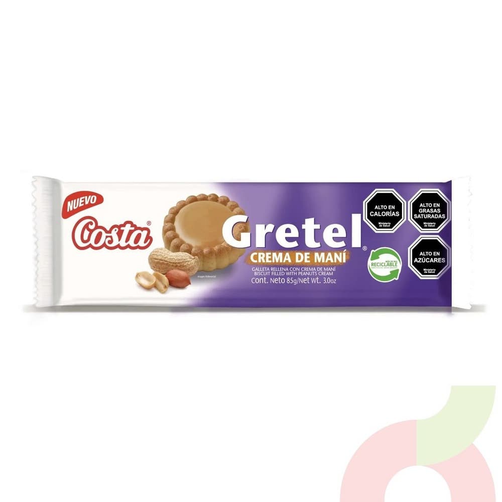 Galleta Gretel Costa Chocolate 85 G