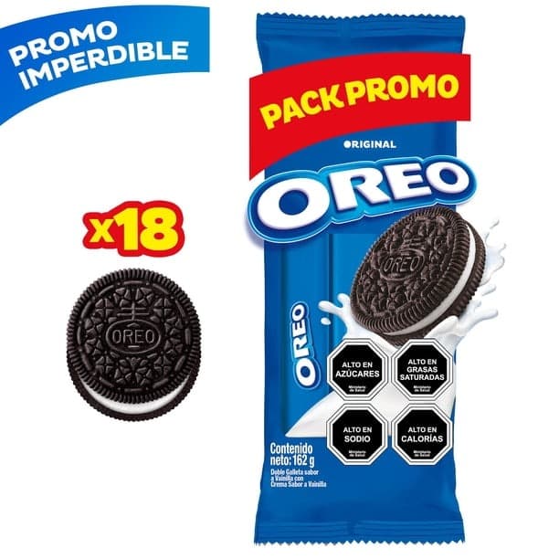 Galleta Oreo Pack Familiar 3 Un