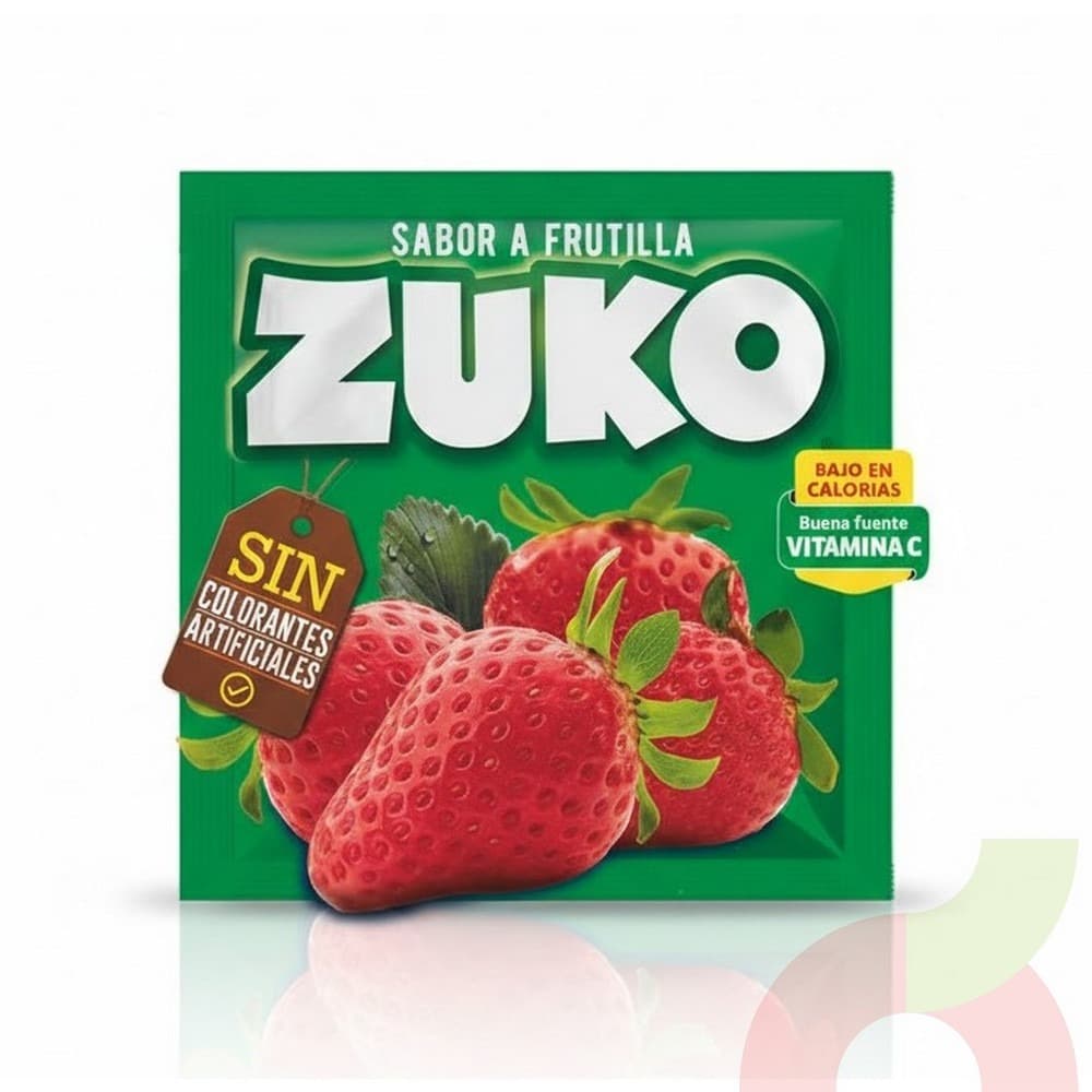 Jugo En Polvo Zuko Frutilla