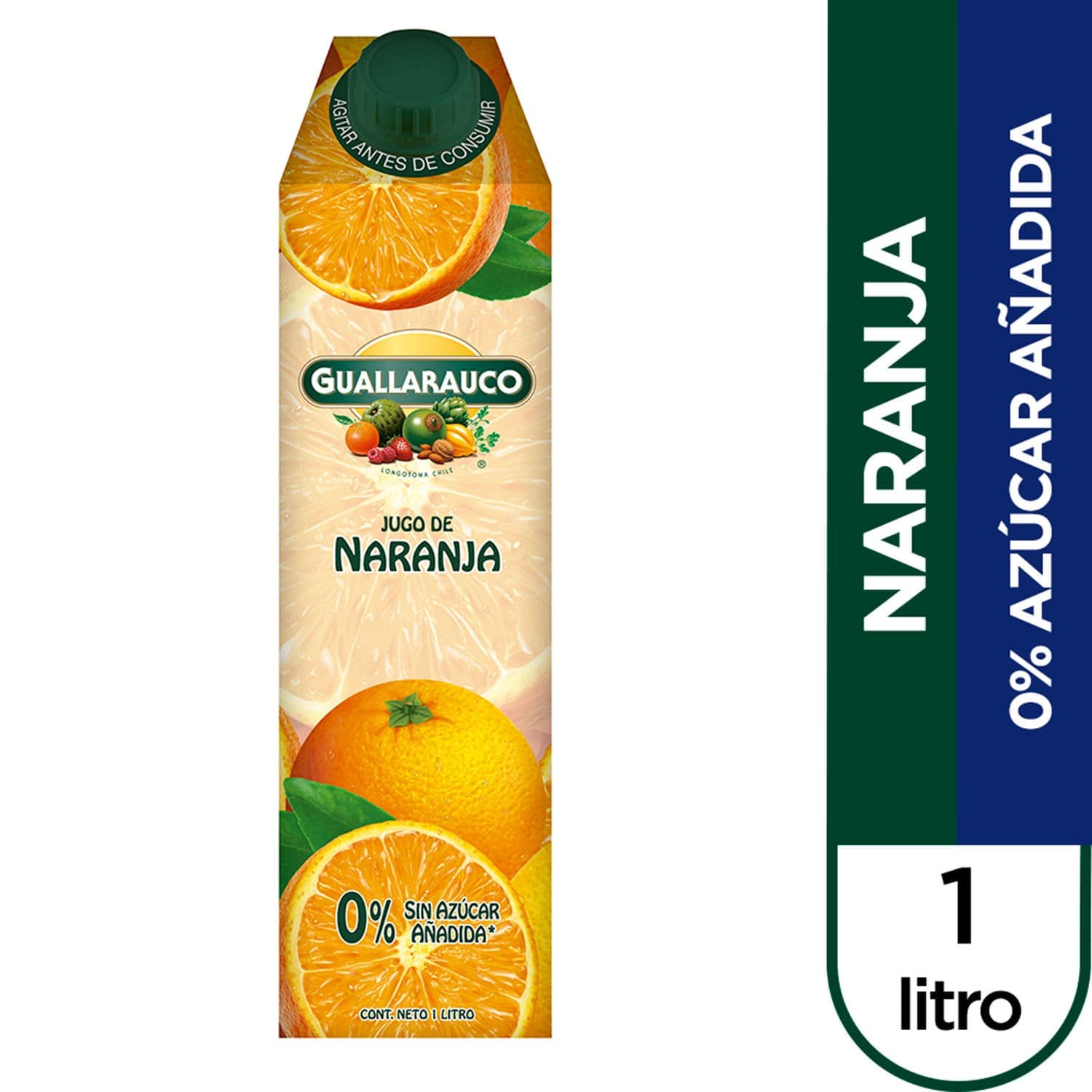 Jugo Guallarauco Naranja 1 L