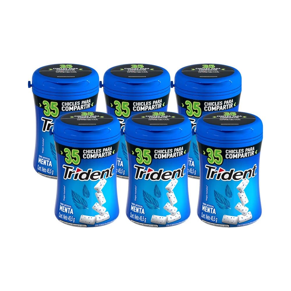 Chicle Trident Menta