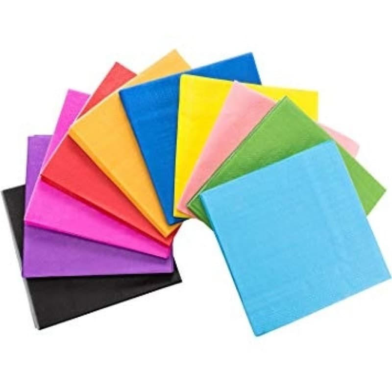 Servilleta 25X25 Azul