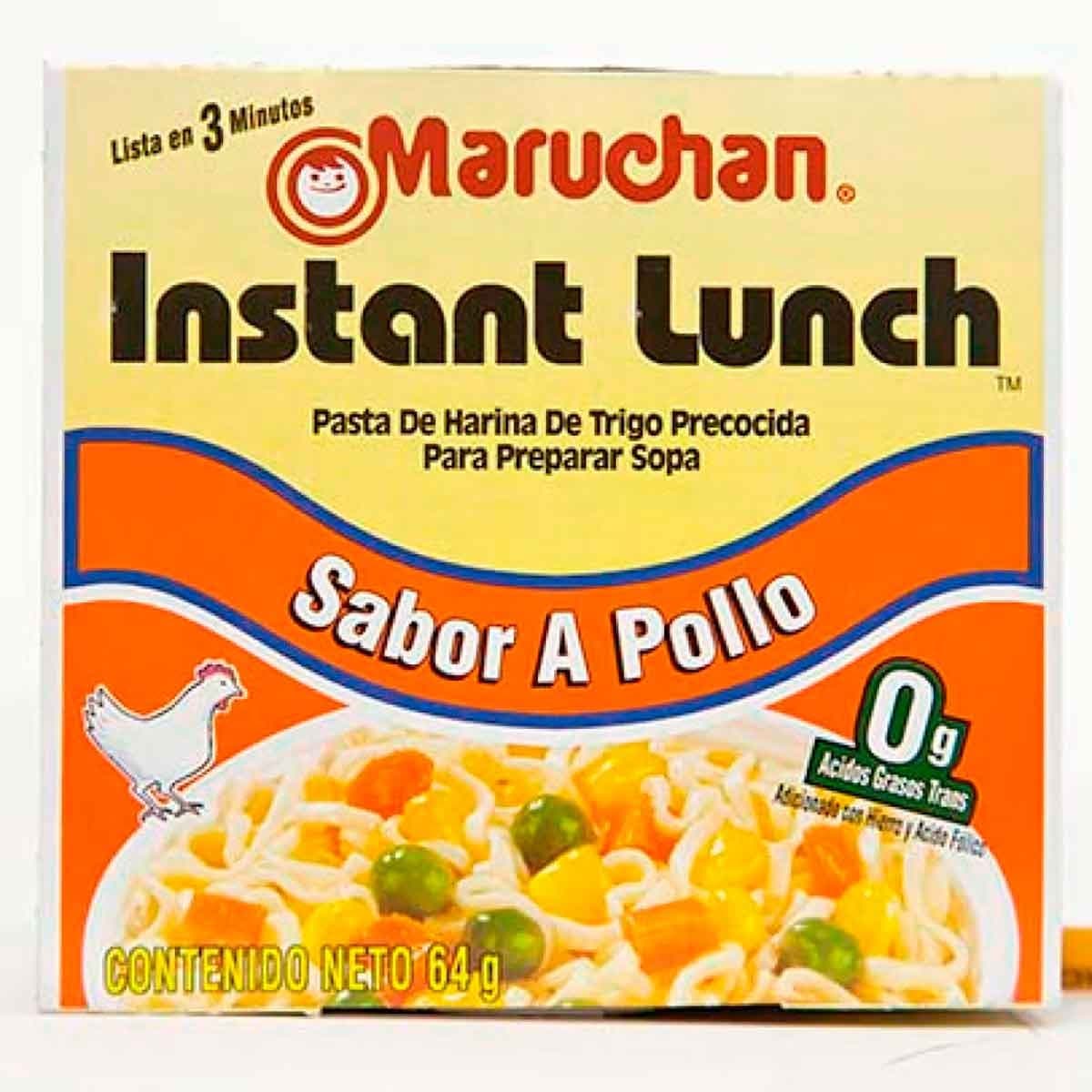 Sopa Maruchan Pollo 64 G