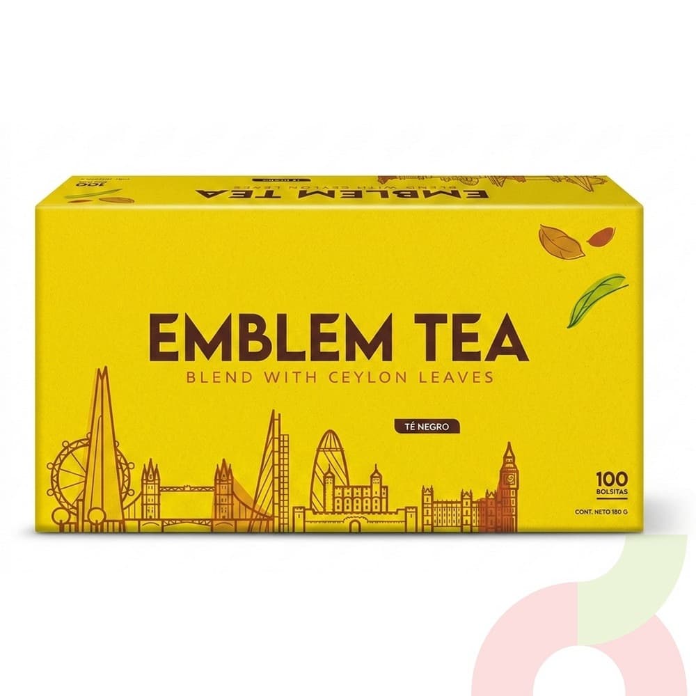 Te Emblem Tea 100 Bolsitas 180 G