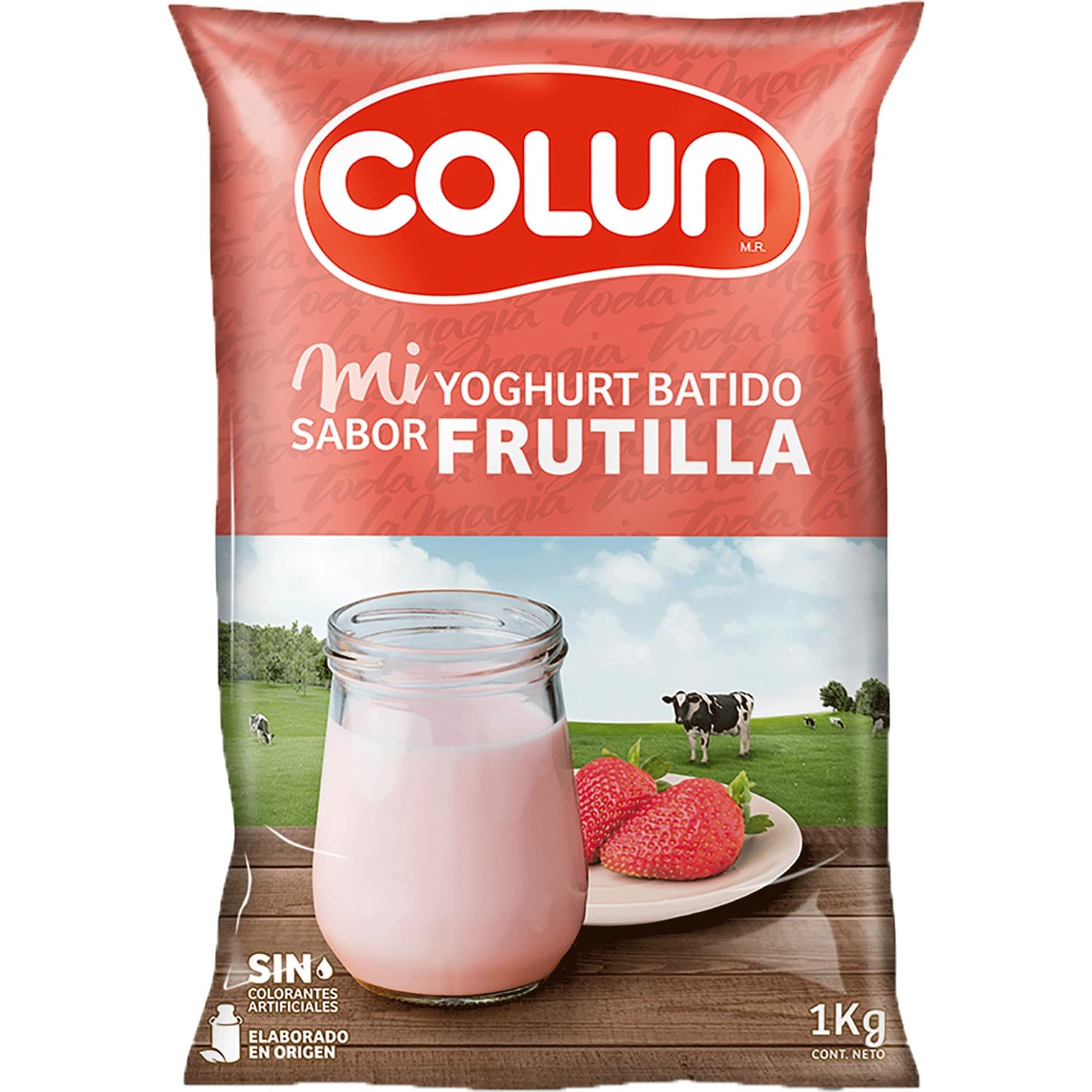 Yogurt Alerces Colun Frutilla
