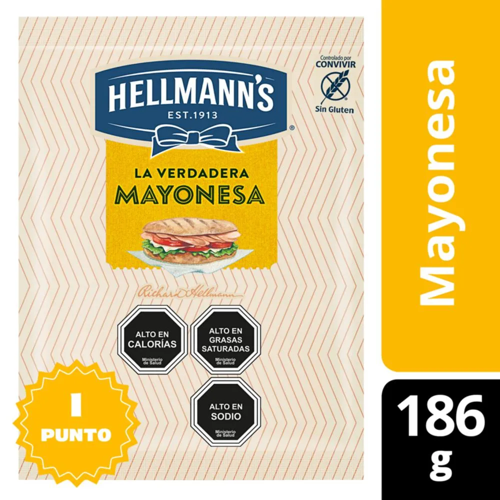 Mayonesa Hellmanns 93 G