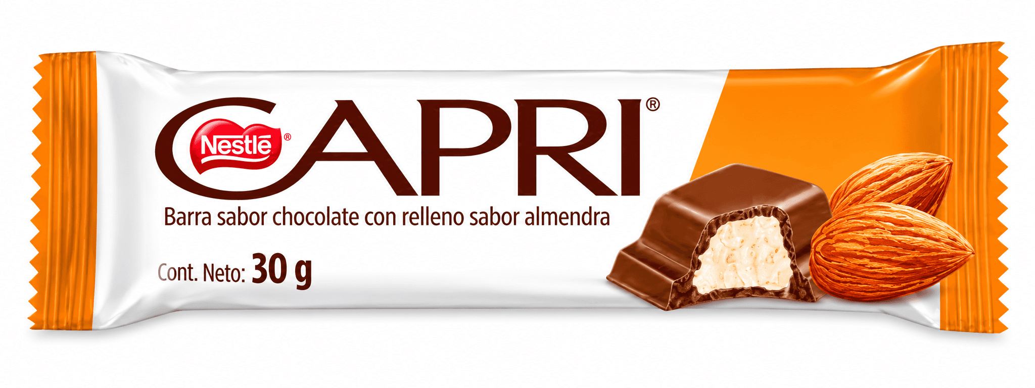 Chocolate Capri Nestle Almendra 30 G