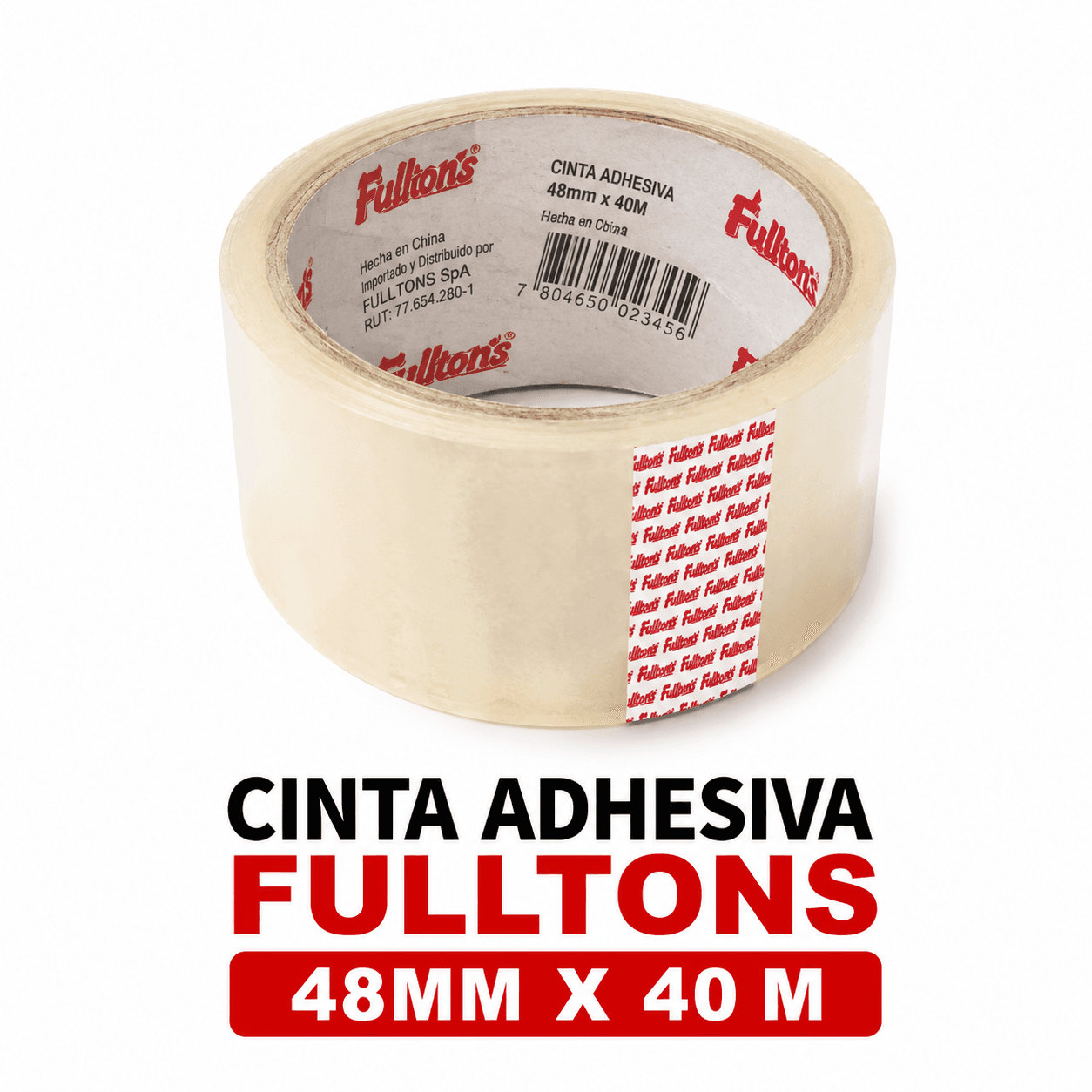 Cinta Adhesiva Fulltons 48mm X 40 M