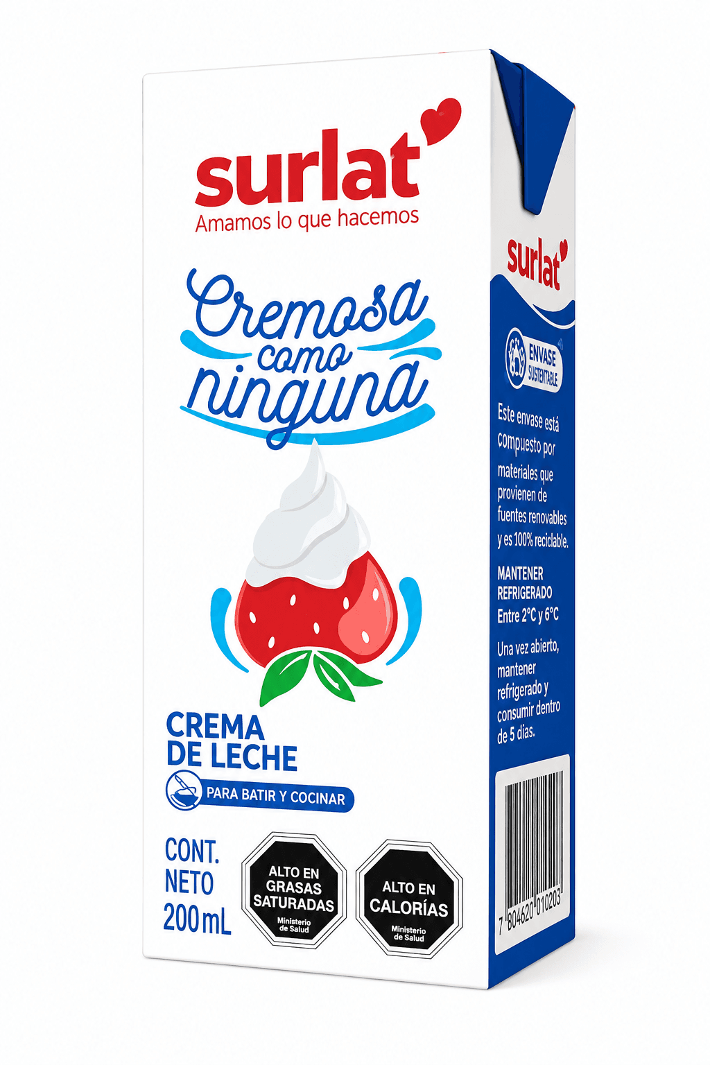 Crema de Leche Nestle Surlat 200 ML