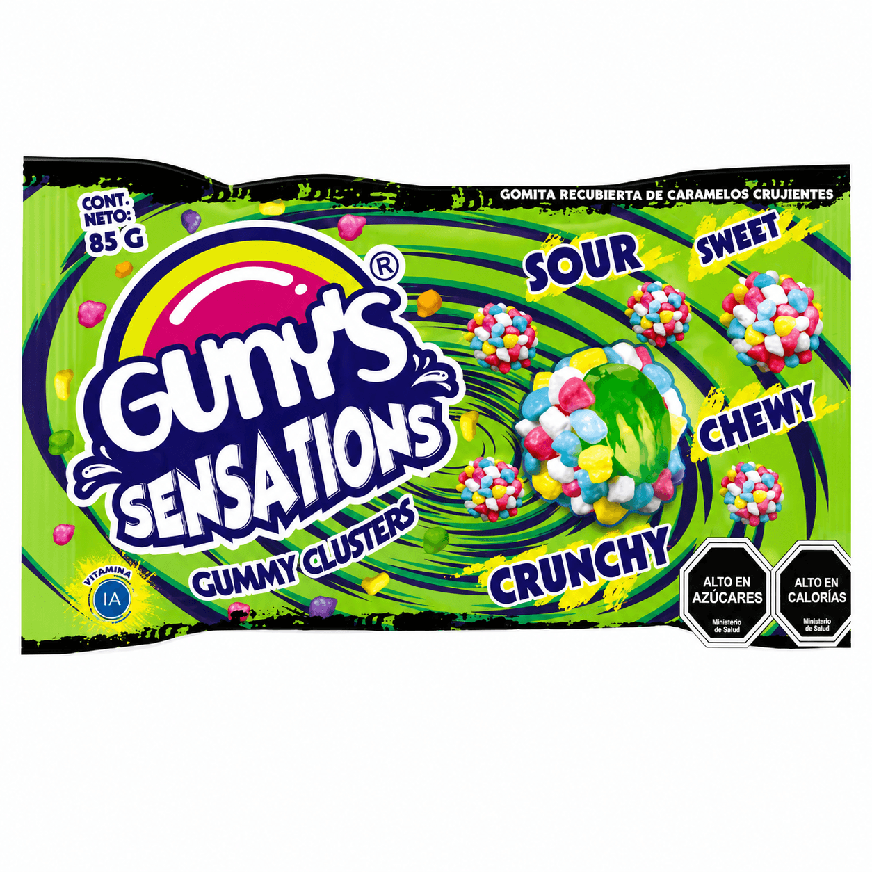 Caramelo Gunys Acid Sensations 85 G