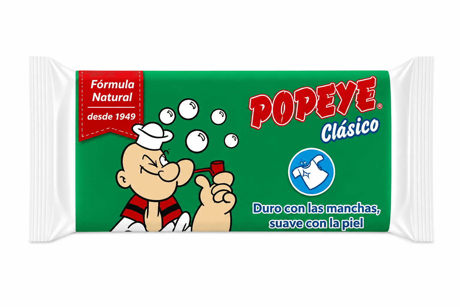 Detergente Jabon Popeye Clasico 170 G
