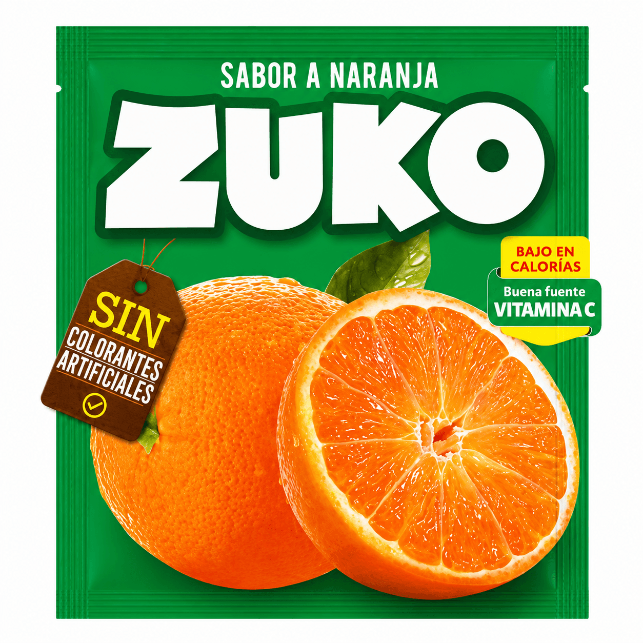 Jugo en Polvo Zuko Naranja