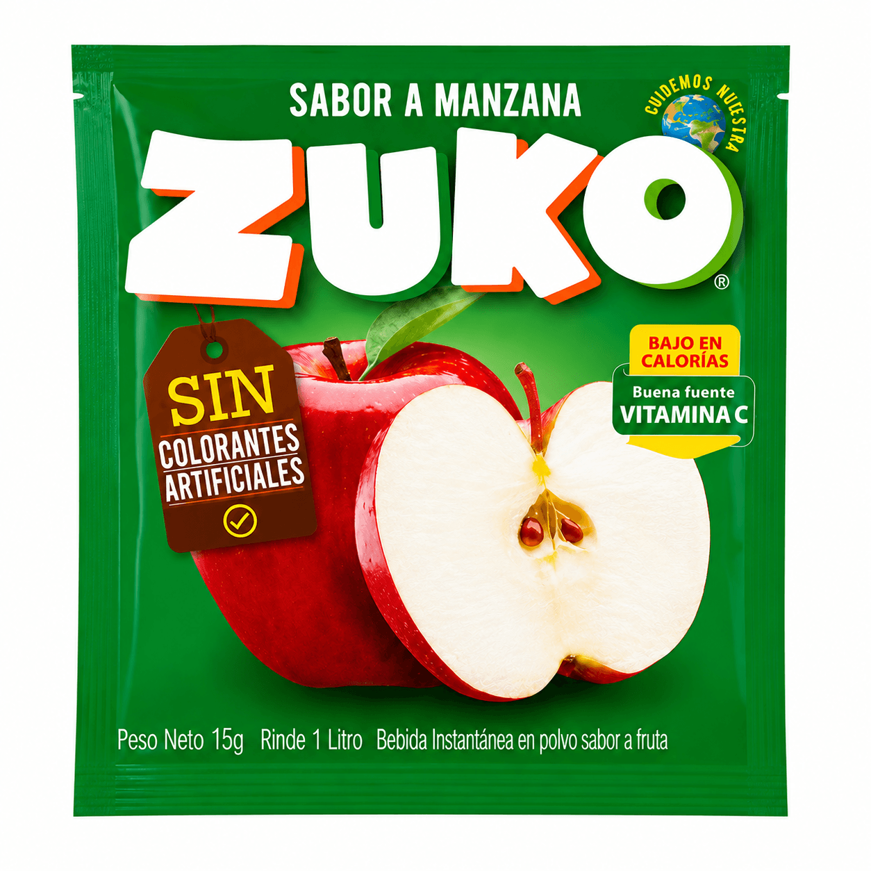Jugo en Polvo Zuko Manzana
