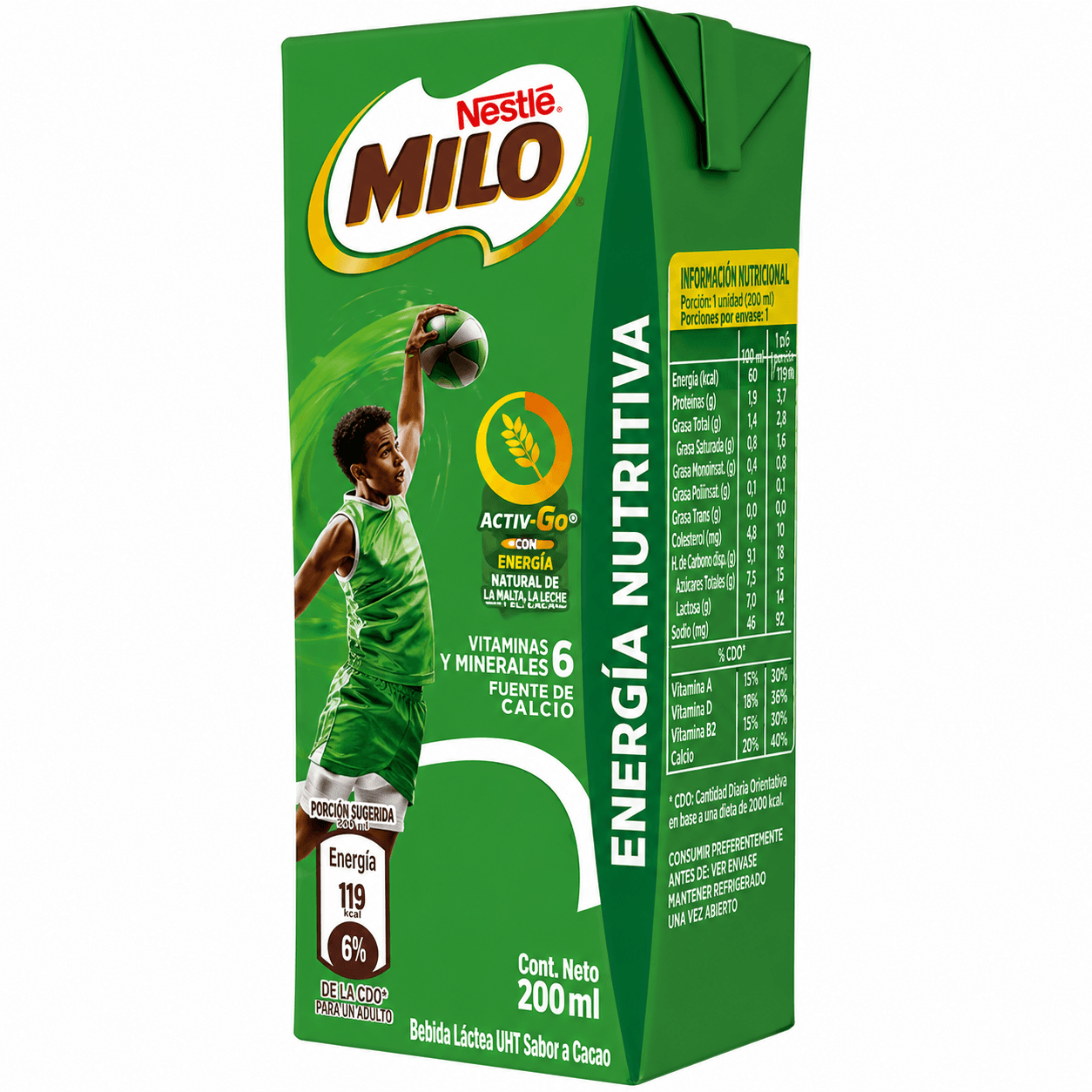 Leche Nestle Milo 200 ML